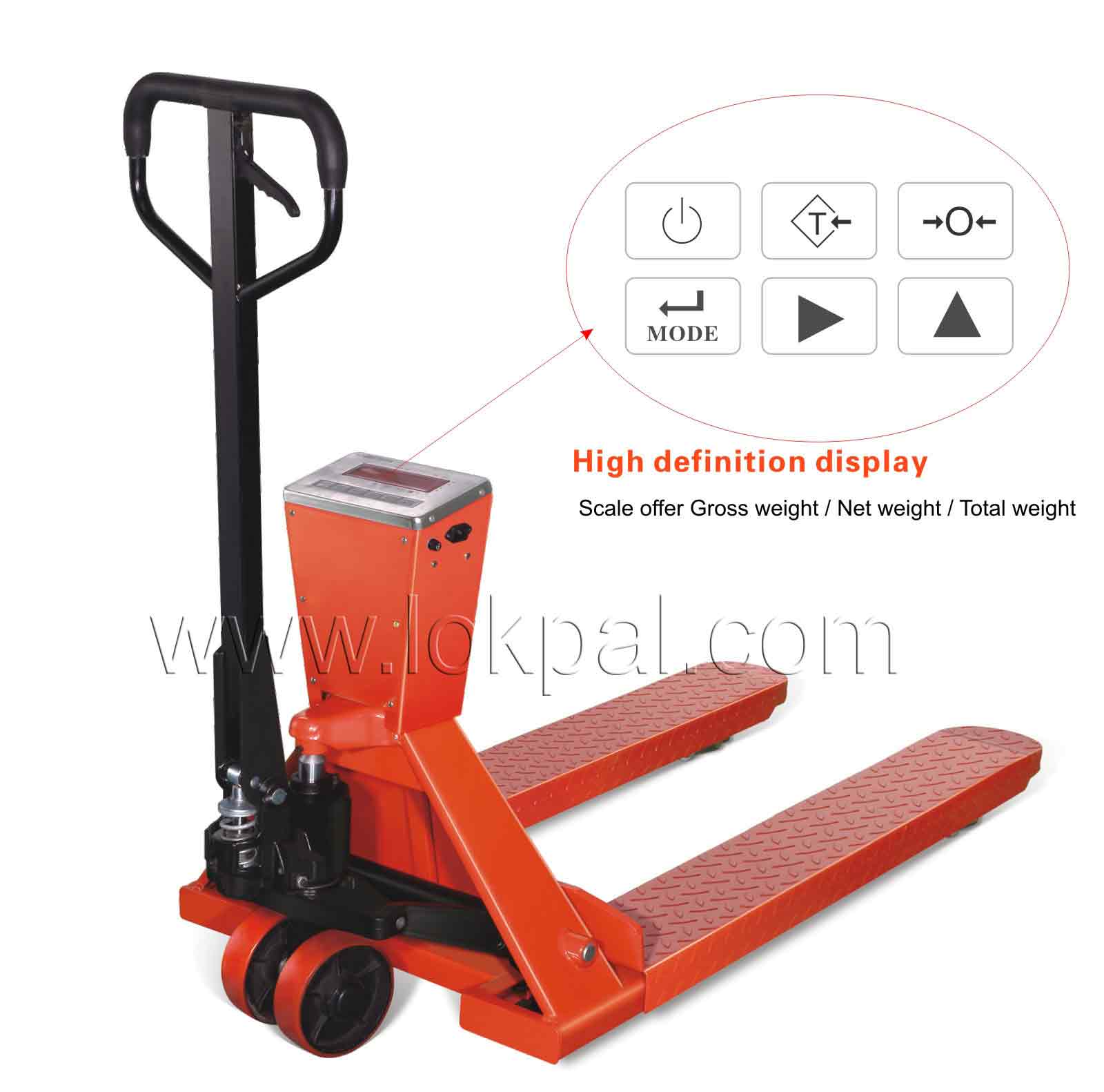 Scale Pallet Truck, Scale Pallet Truck Distributor, Scale Pallet Truck Manufacturer, Pallet Truck Supplier, Wholesaler, Delhi NCR, Noida, India