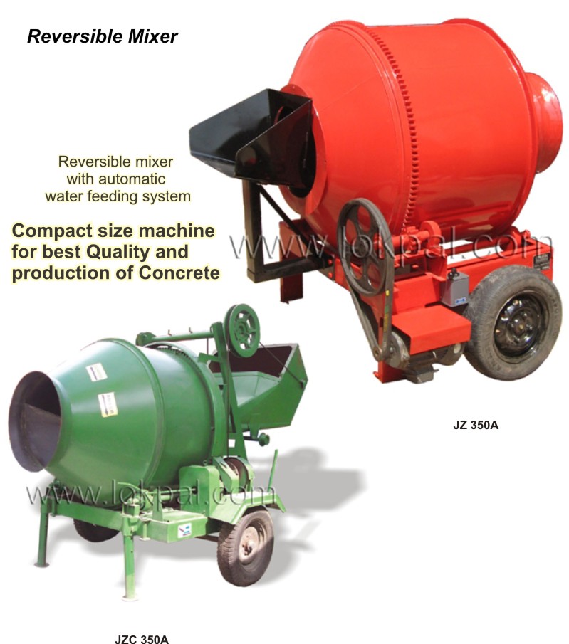 Concrete Mixers from top manufacturers available