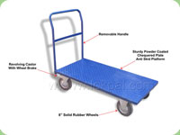 Chequered Platform Hand Truck