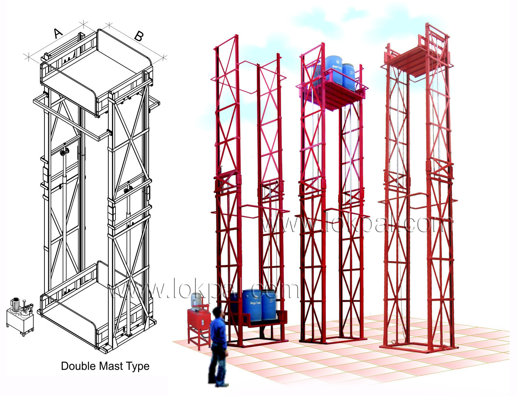 Wall Mounted Stackers