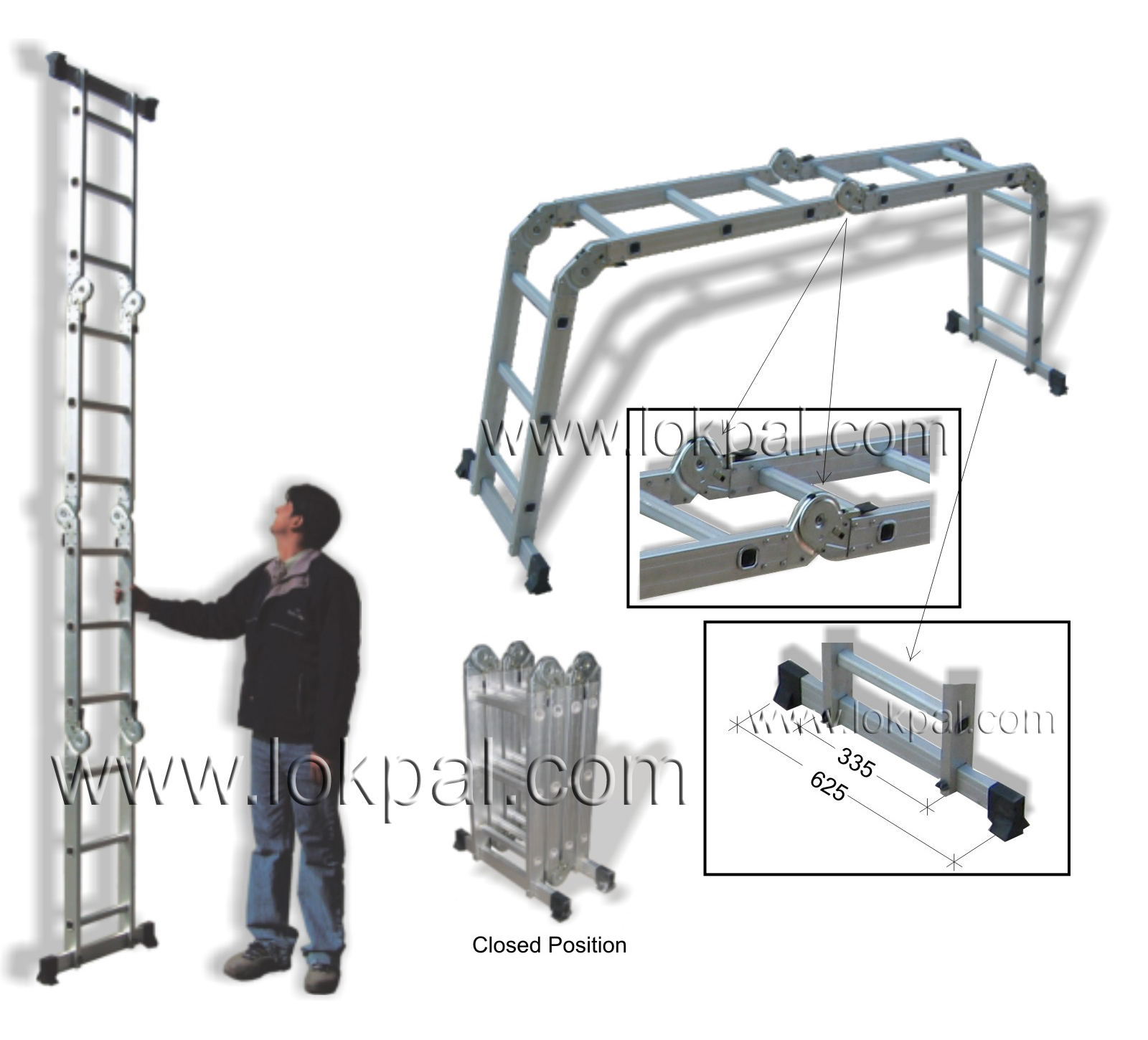 Aluminium Ladder, Aluminium Ladder Manufacturer, Aluminium Ladder Supplier, Dealers, Noida, India